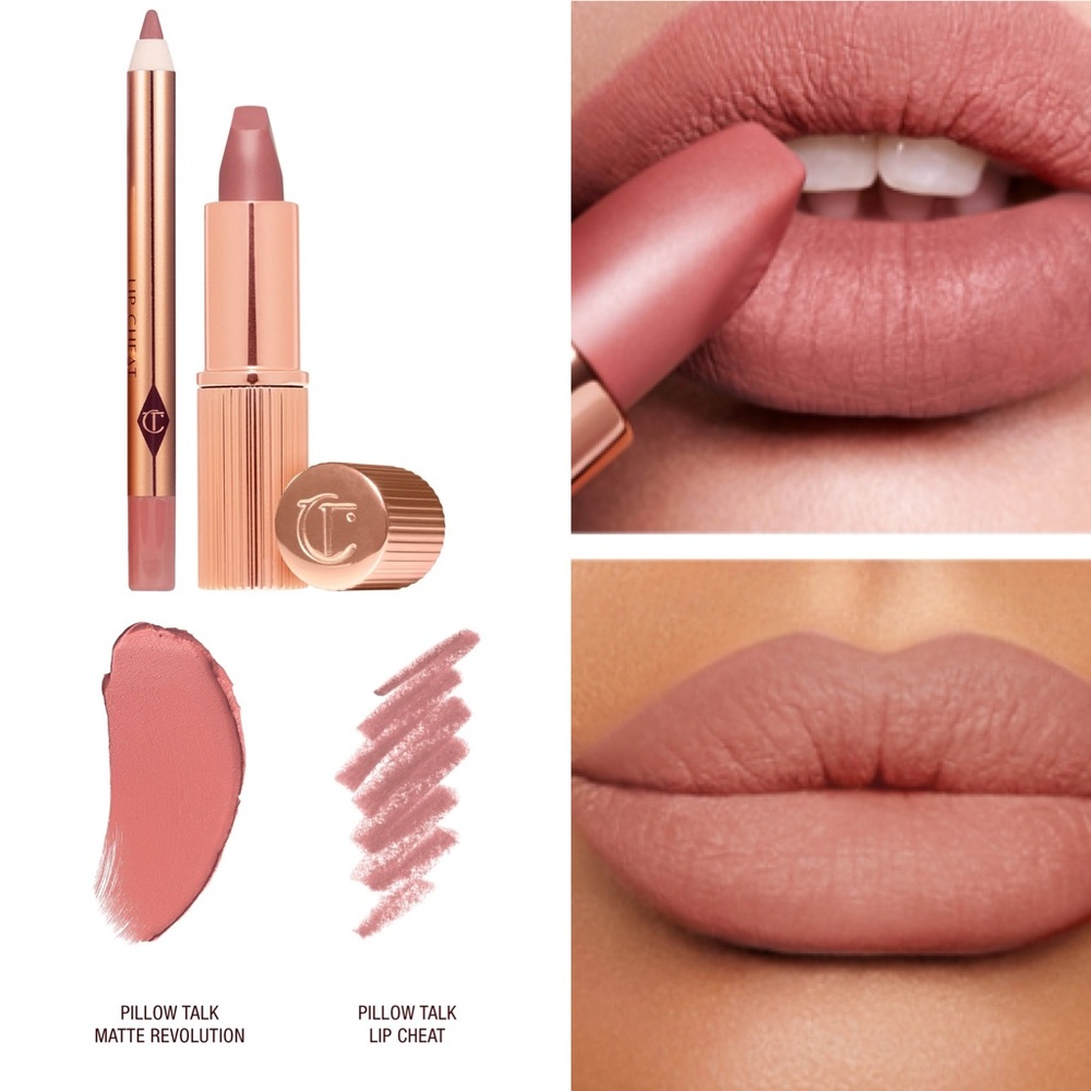 Charlotte Tilbury Mini Pillow Talk Lipstick & Liner Set from Sephora 💋